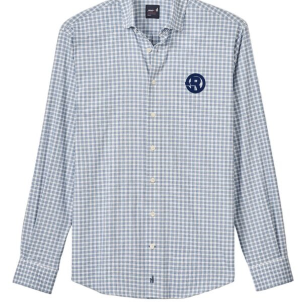 Johnnie-O - Men's Westwood Everyday Performance Button Down Shirt in Navy with Navy RAWSO logo