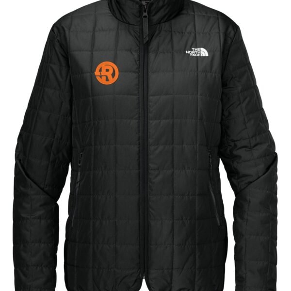 The North Face - Women's Iron Drift Quilted Jacket in Black with Orange RAWSO logo